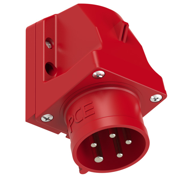CEE-wall mounted plugs with phase inverter 16/32A