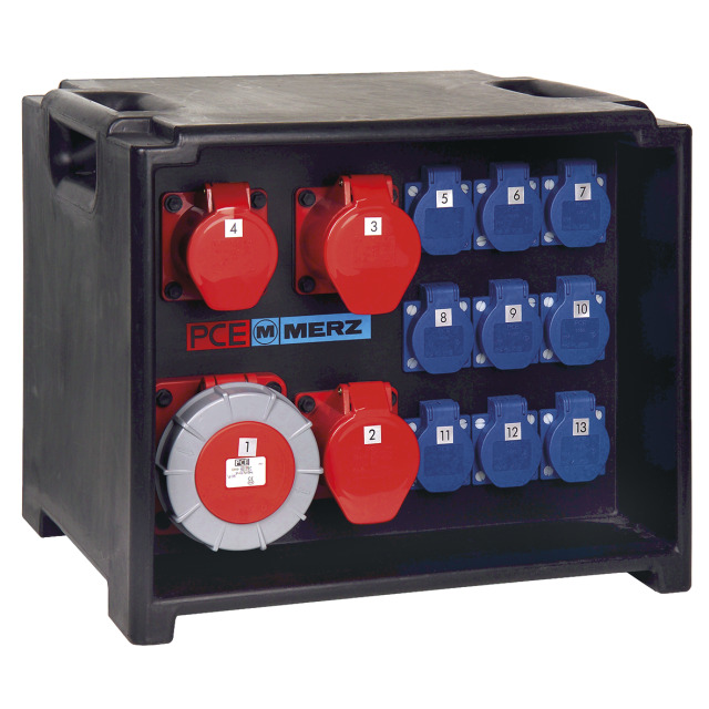 Distribution boxes mobile plastic